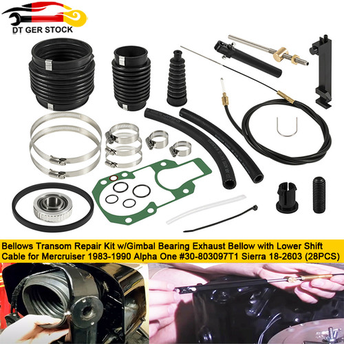 Kit soffietto transom seal con - soffietto,