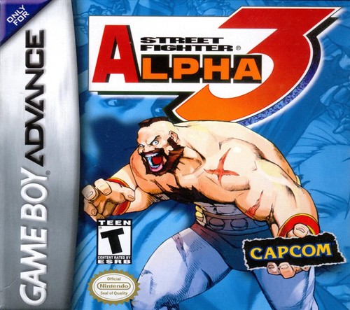 Street fighter alpha - 3, gba