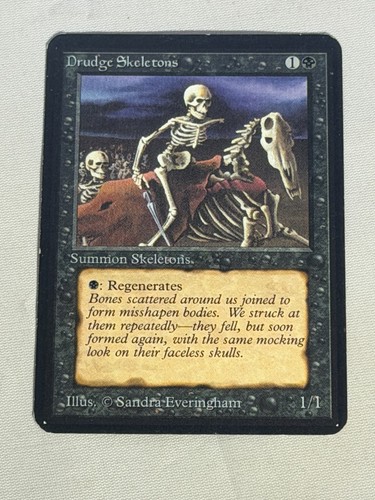 Mtg drudge skeletons alpha - mtg,