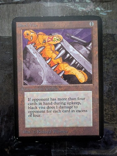 Mtg black vise alpha - black,