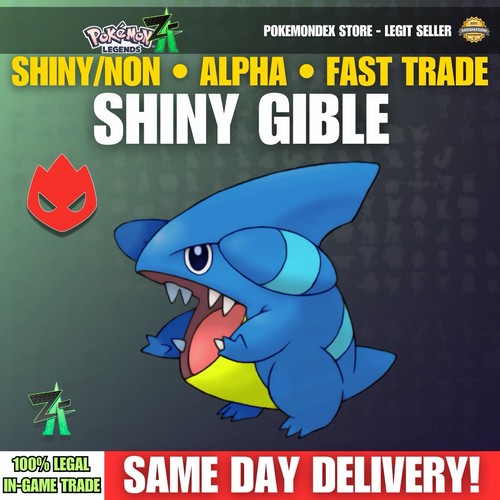 Shiny gible alpha - ✨,