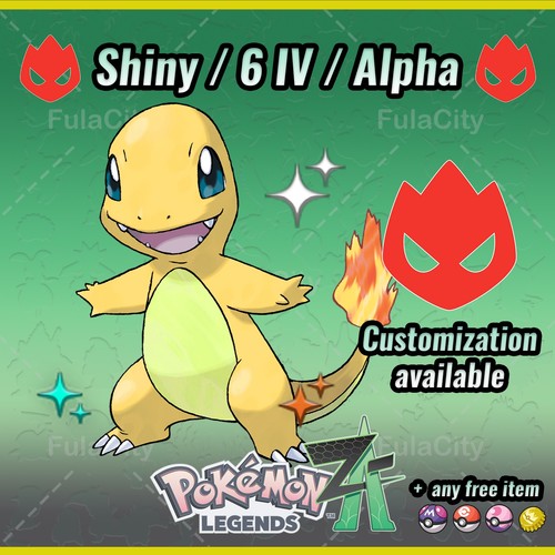 Charmander alpha shiny - charmander,