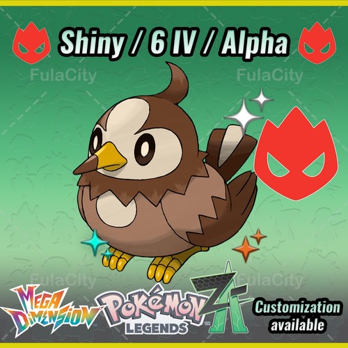 Starly alpha shiny - starly, ❗❗❗