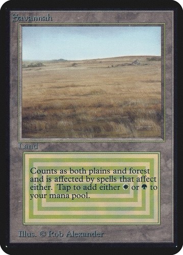 Savannah alpha edition carta - savannah,
