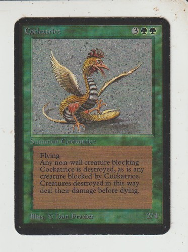 Carte cocatrix alpha - cocatrix, magic