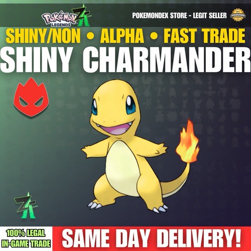 Shiny charmander alpha - ✨,